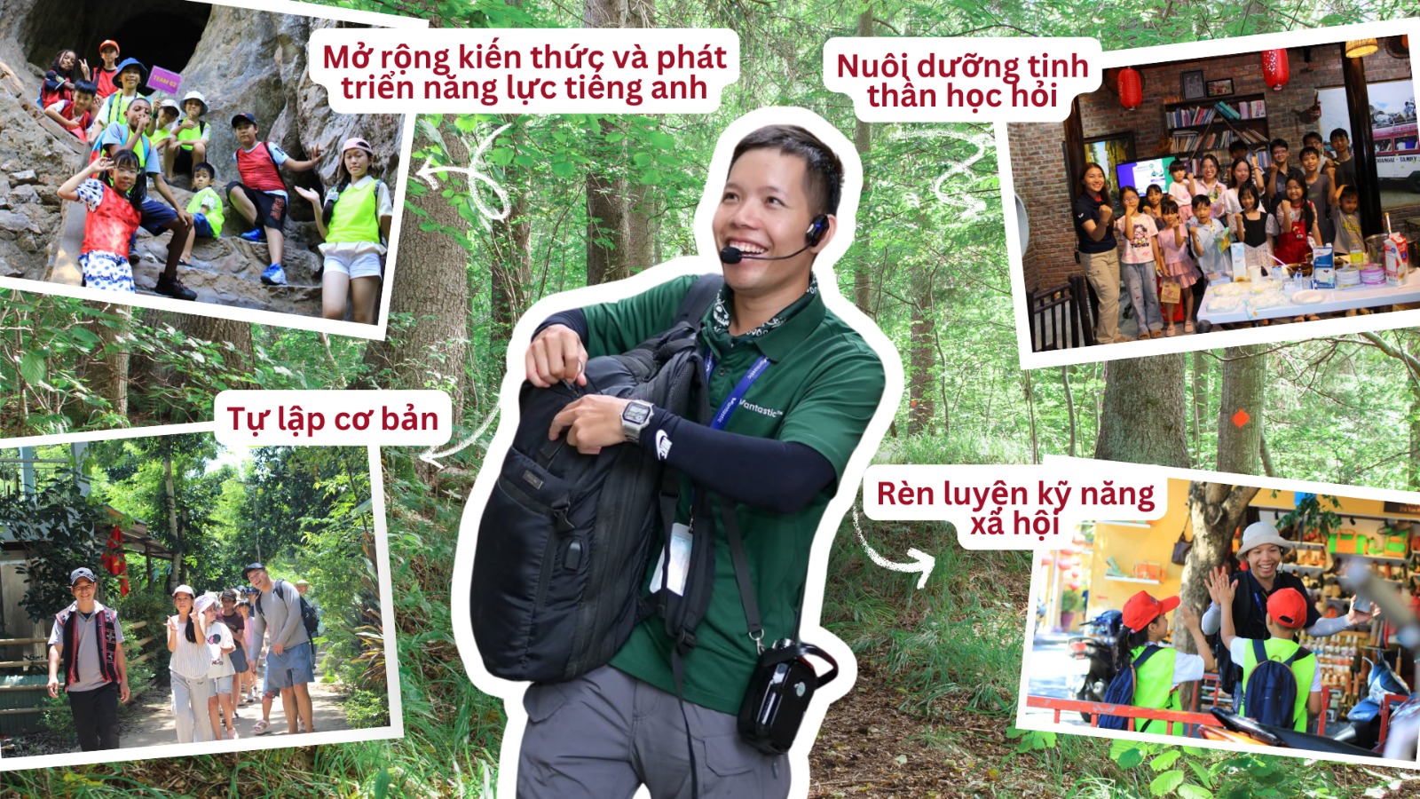 Vantastic đồng hành cùng trẻ mở rộng kiến thức, rèn luyện kỹ năng xã hội và thể chất, nuôi dưỡng tinh thần học hỏi, hợp tác và tự lập cơ bản